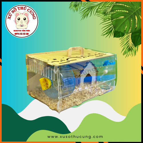 lỒNG GỖ MIKA FULL SET NHỎ