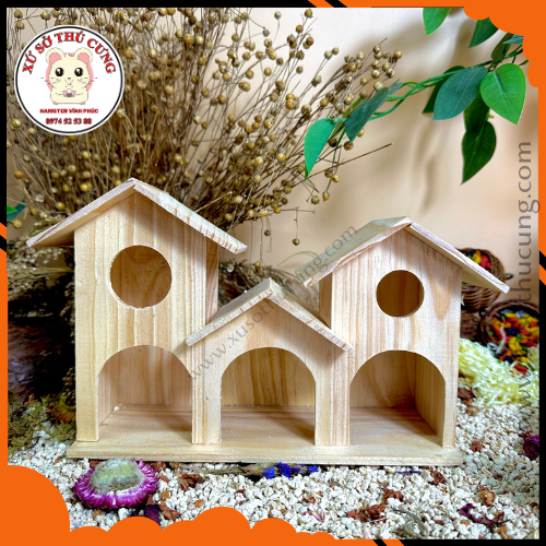 Nhà chợ bến thành gỗ mộc