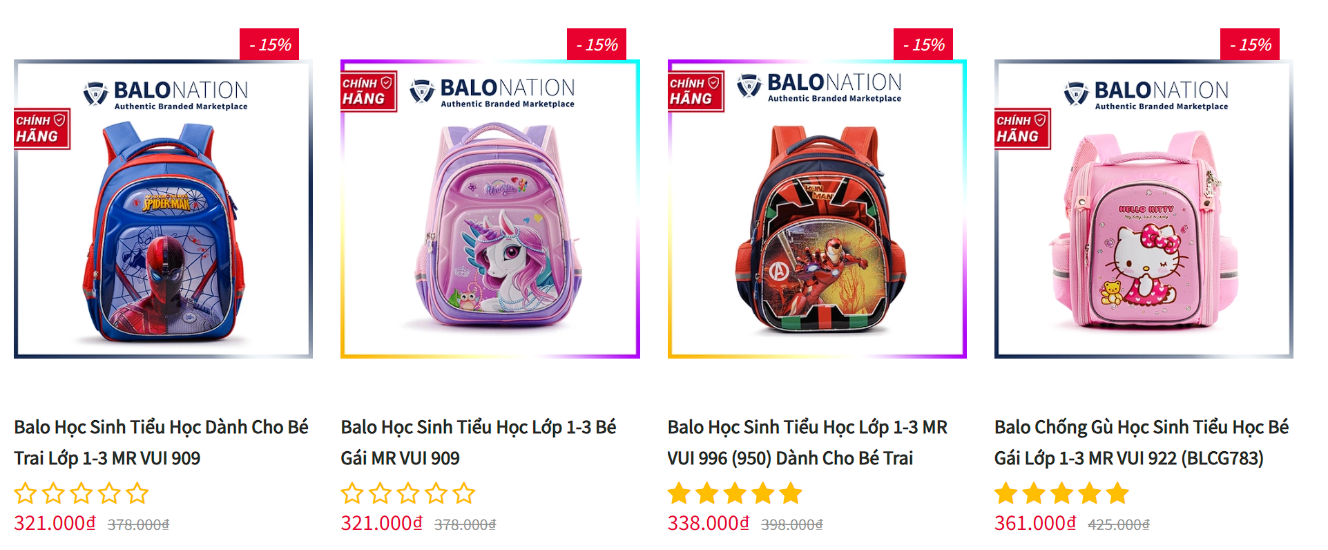 Cách chọn balo học sinh lớp 1: Nhẹ, chống gù, an toàn cho bé