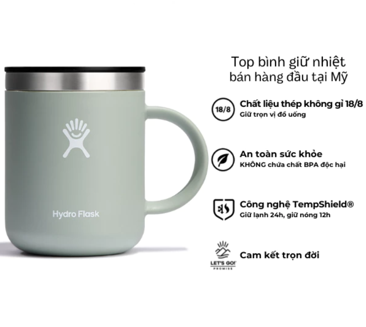 Ly giữ nhiệt Hydro Flask 12 Oz Mug
