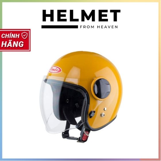 Mũ Bảo Hiểm Andes 3/4 đầu Có Kính 3S382H-Bóng