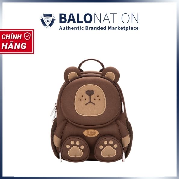 Balo đi học cho bé Zoy Zoii Forest animal backpack cho bé trai, bé gái mầm non Mã B38