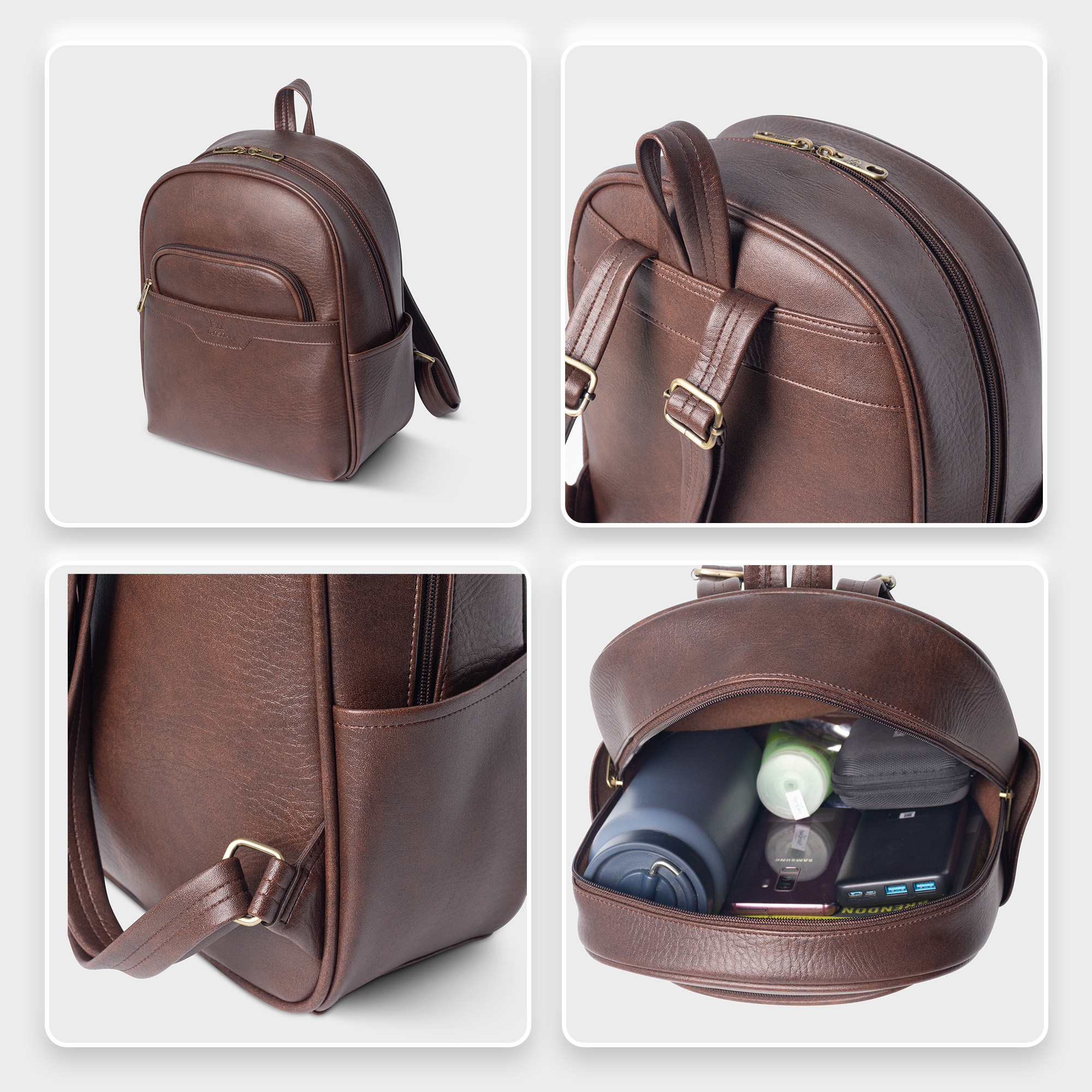 Balo da công sở unisex Laptop 13 inch FADODA FBA10