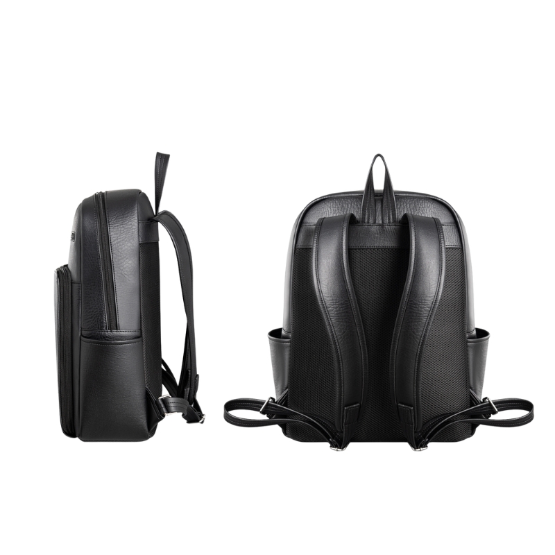 Balo da công sở laptop 15.6 inch unisex FADODA FBA27 - Thanh lịch, chống thấm, không bong tróc, nhiều ngăn