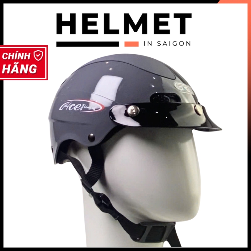 Mũ bảo hiểm 1/2 đầu GRS A102 - MBH nửa đầu gọn nhẹ chuẩn an toàn, chịu va đập mạnh, thoáng khí