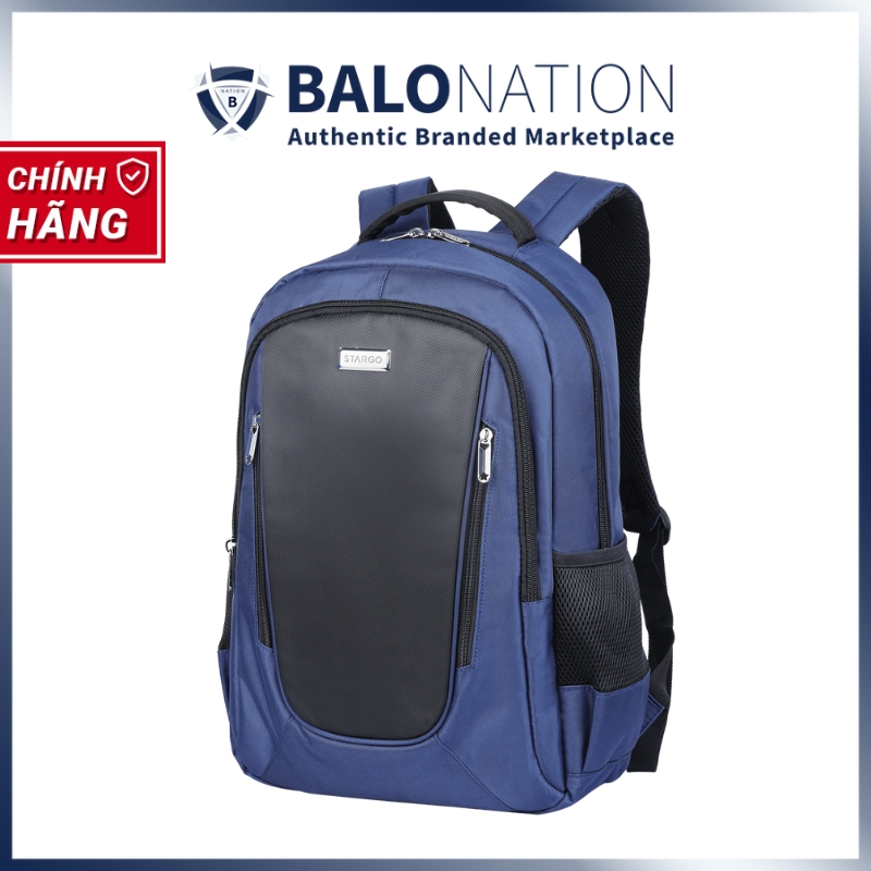 Balo laptop 15.6 inch STARGO Adapt siêu nhẹ, nhiều ngăn, có đai gài vali, chất liệu trượt nước, thoáng khí