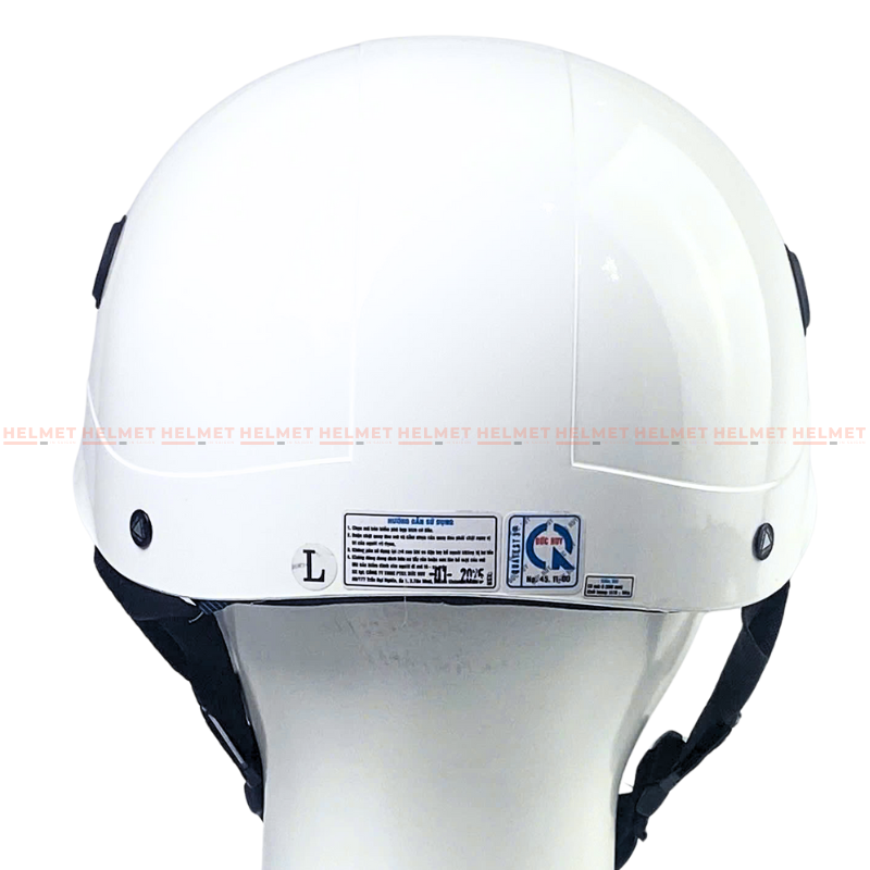 Mũ bảo hiểm 1/2 đầu mỏ da ĐỨC HUY 309 JOKO - MBH nửa đầu hiện đại, an toàn, êm nhẹ, thoải mái