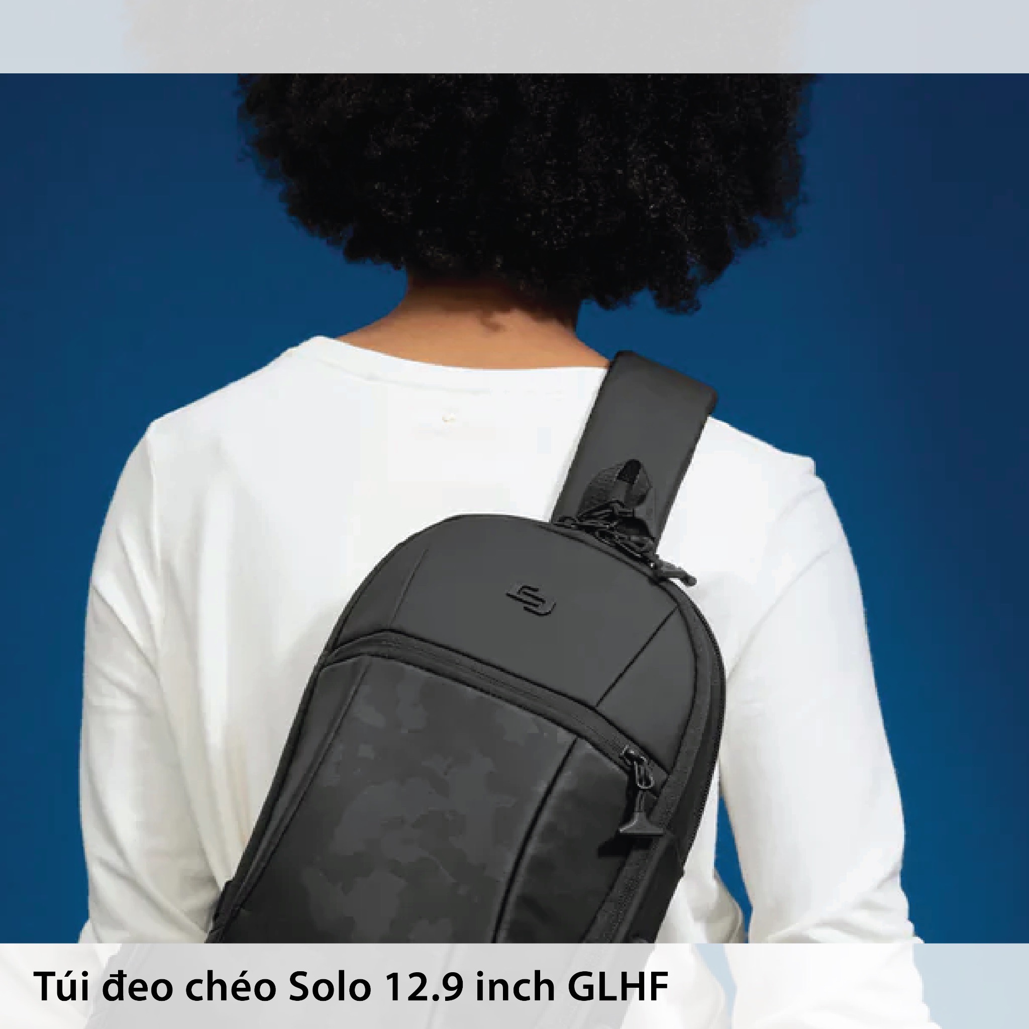 Túi Đeo Chéo 12.9 inch SOLO GLHF (Good Luck, Have Fun)