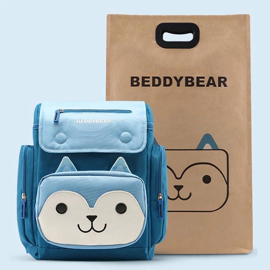 [CHÍNH HÃNG] Balo Chống Gù BEDDYBEAR Cho Bé Tiểu Học Thỏ Pipi Xanh Dương Đậm XS-XANHDAM - tại Balonation.vn