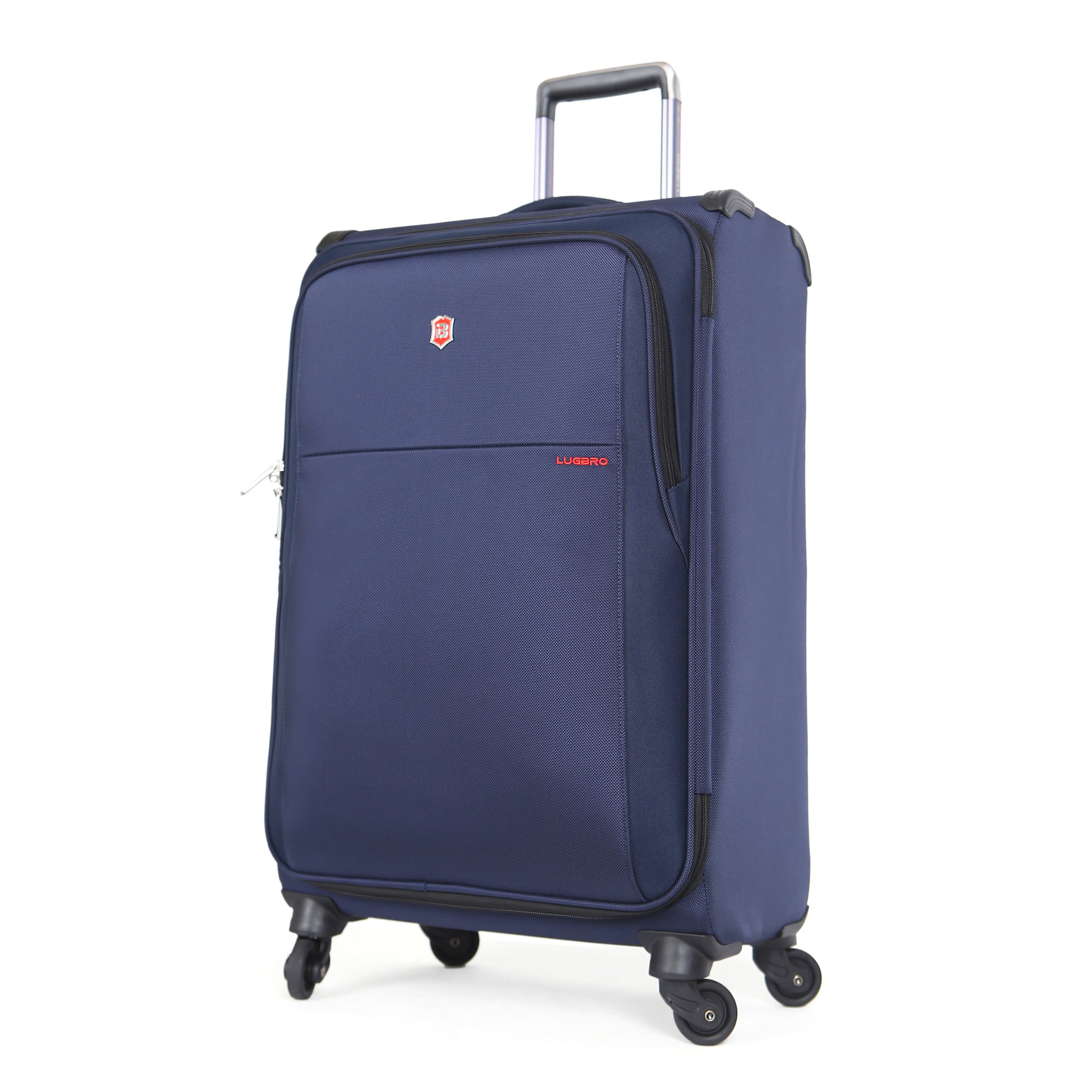 Vali kéo vải LUGBRO Air Pro Max 2.9 kg 24 inch siêu nhẹ có thể nới rộng 6cm, dây kéo chống thủng, khóa TSA