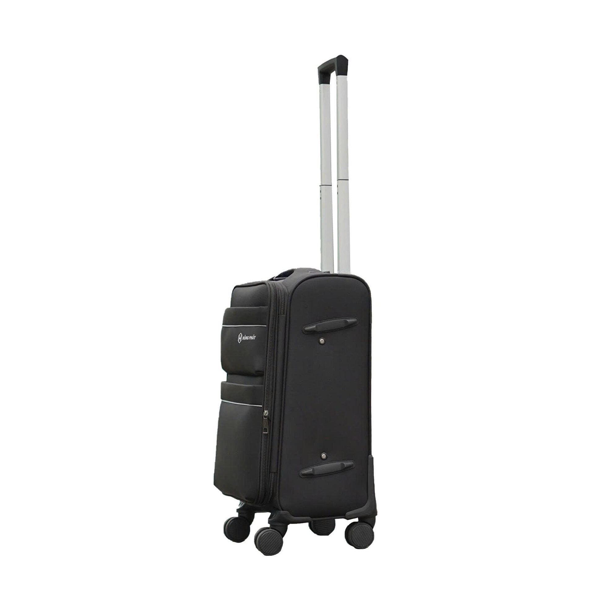 Vali kéo vải HÙNG PHÁT 891 size ký gửi 28 inch có ngăn nới rộng lên tới 25% dung tích, tích hợp thẻ tên