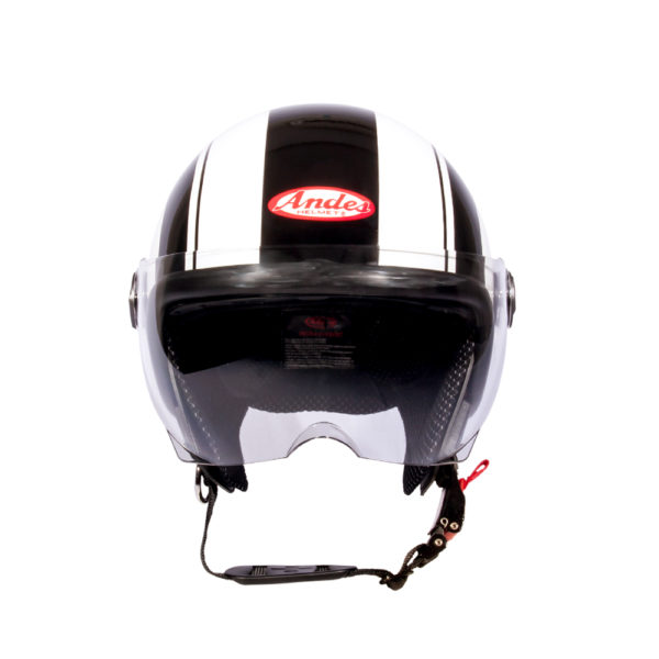Mũ Bảo Hiểm Andes 3/4 đầu Có Kính 3S103DL-Tem Bóng-W331