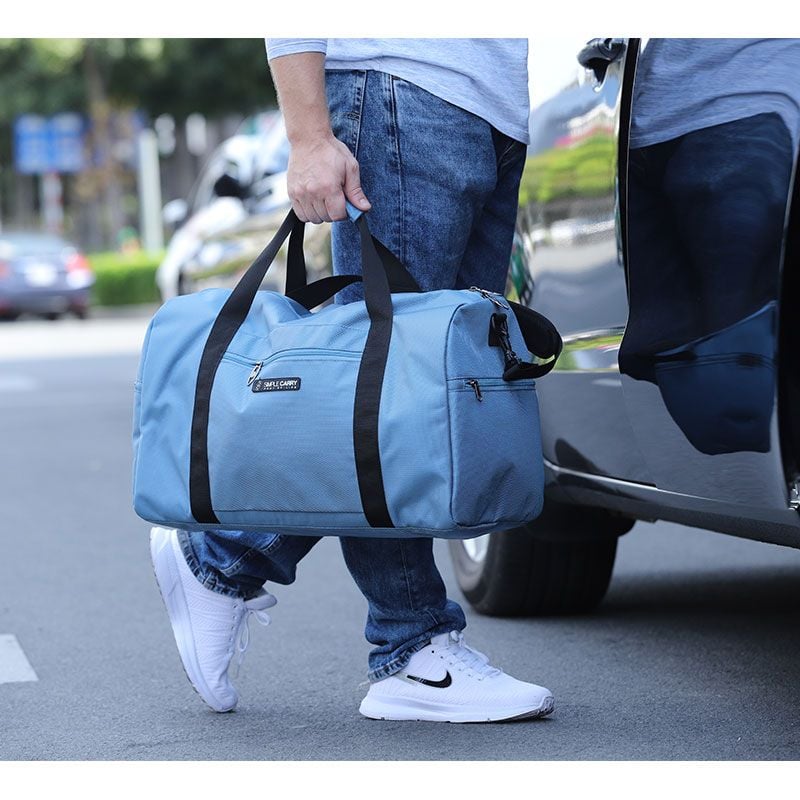 Túi du lịch SIMPLECARRY SD6 DUFFLE BAG D.DENIM Dày dặn, Chắc Chắn