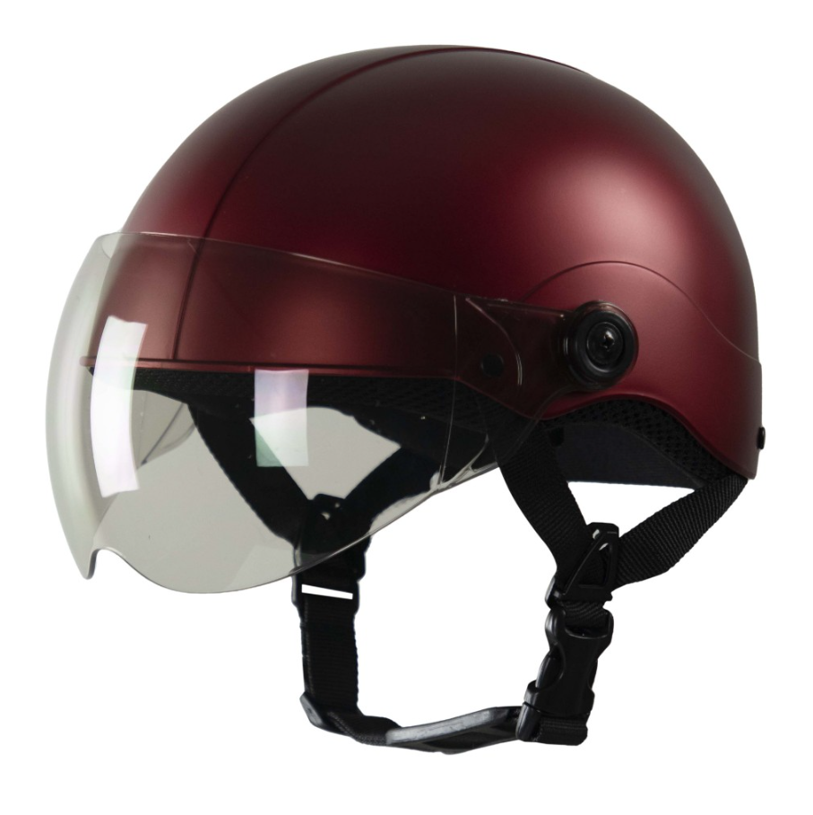 Mũ Bảo Hiểm nửa đầu có kính Asia MT-128K