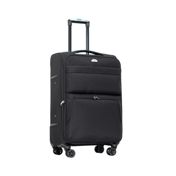 Vali kéo vải HÙNG PHÁT 026 size cabin xách tay 20 inch - Trượt nước, nới rộng tăng 25% dung tích, khóa 3 số