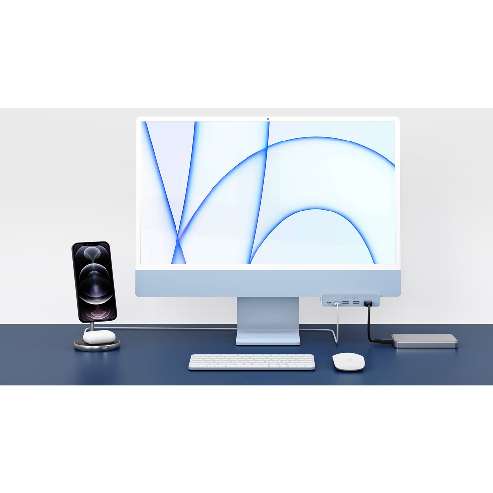 Cổng Chuyển Chuyên Dụng IMAC 24″ HyperDrive 5-IN-1 USB-C Hub – HD34A6
