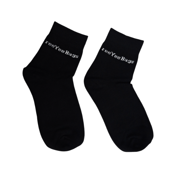 Vớ (tất) REEYEE Unisex cổ trung dành cho nam nữ - Cotton thoáng khí, thấm hút mồ hôi