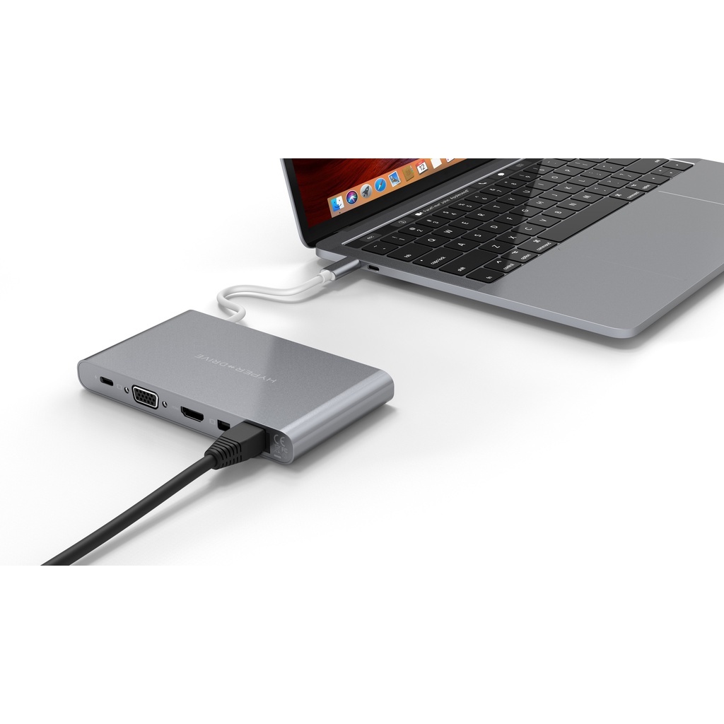 Cổng Chuyển Đổi HYPERDRIVE ULTIMATE 11 Cổng USB-C HUB Cho MacbookPro/Laptop/PC - GN30