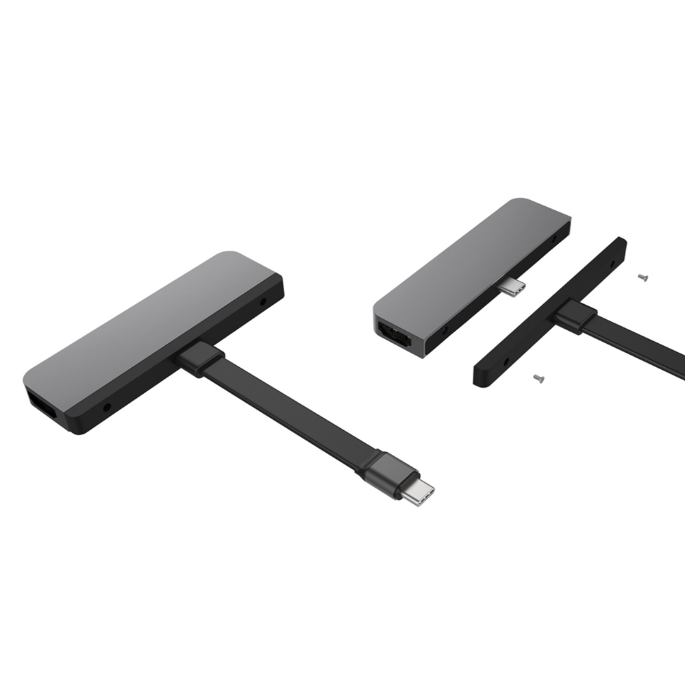 Cổng Chuyển Chuyên Dụng Hyperdrive 6-in-1 HDMI 4K/60Hz USB-C Hub For iPad Pro – HD319B