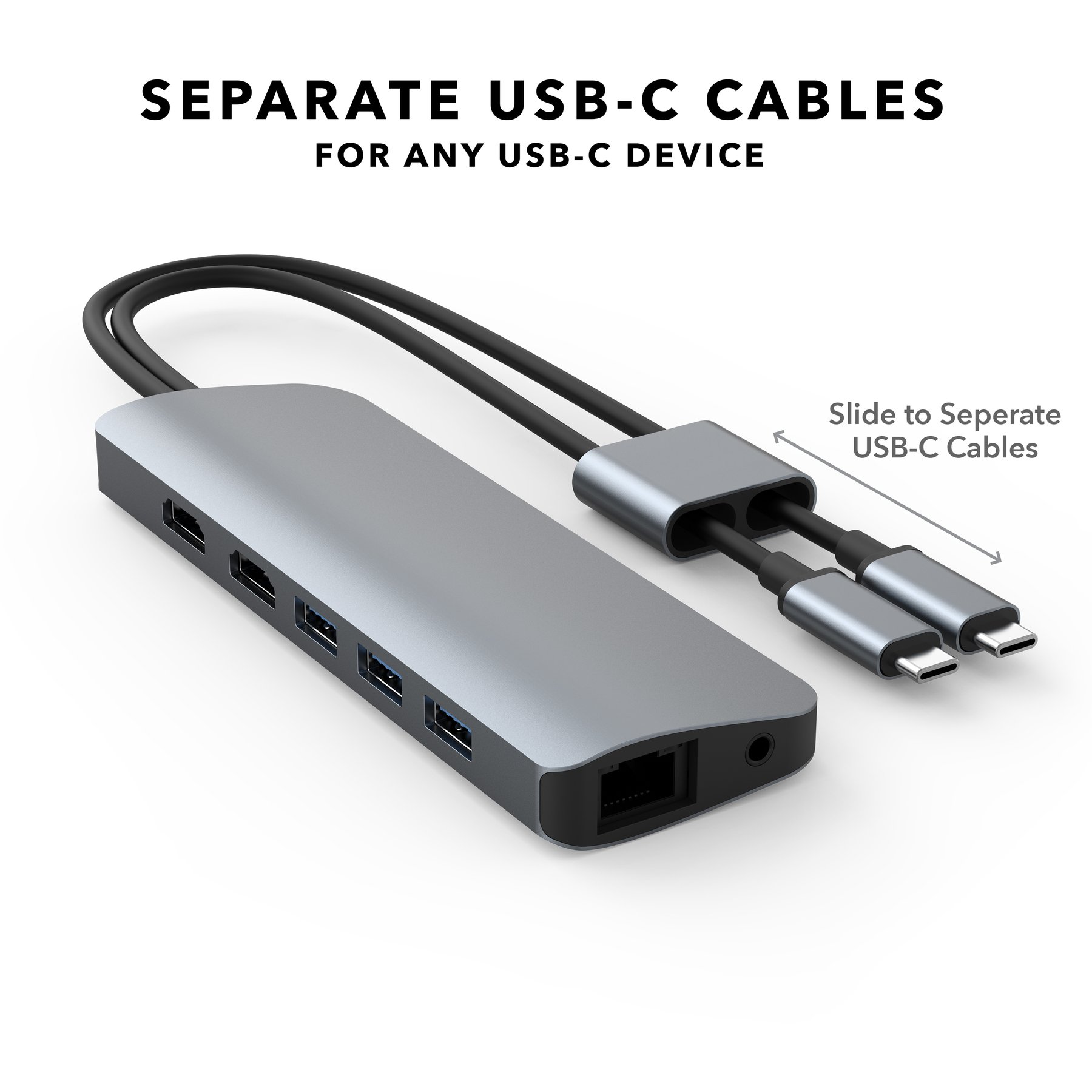 Cổng Chuyển HYPERDRIVE Viber 10-in-2 4K60Hz USB-C Hub HD392