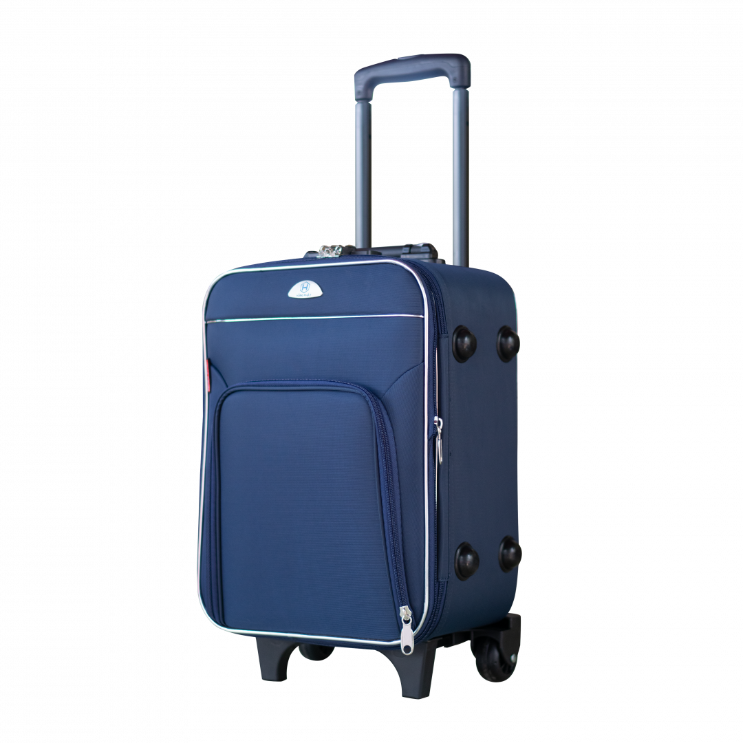 Vali kéo vải HÙNG PHÁT 015 size xách tay 16 inch - Có thể nới rộng linh hoạt