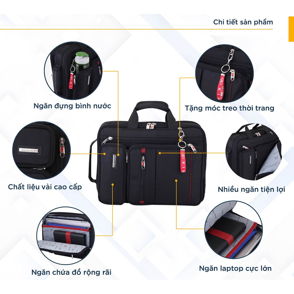 Cặp Đa Năng Học Sinh KIM LONG KL035