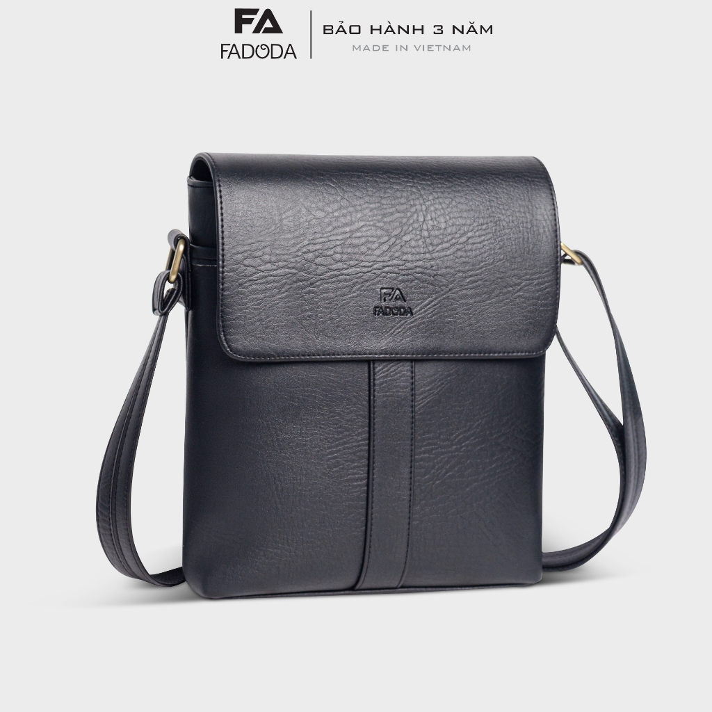 Túi đeo chéo da đựng iPad 11 inch cho nam FADODA FDC11