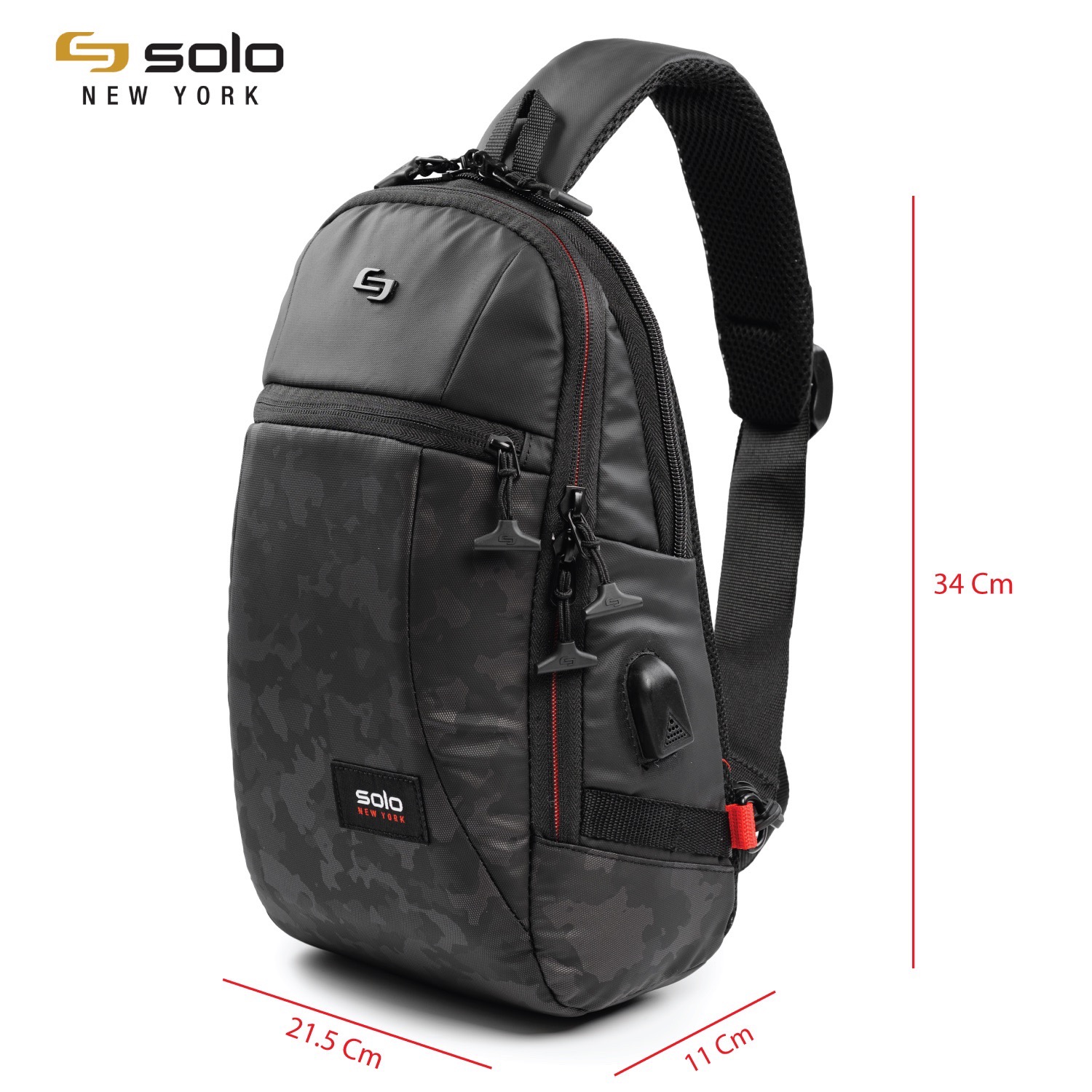 Túi Đeo Chéo 12.9 inch SOLO GLHF (Good Luck, Have Fun)