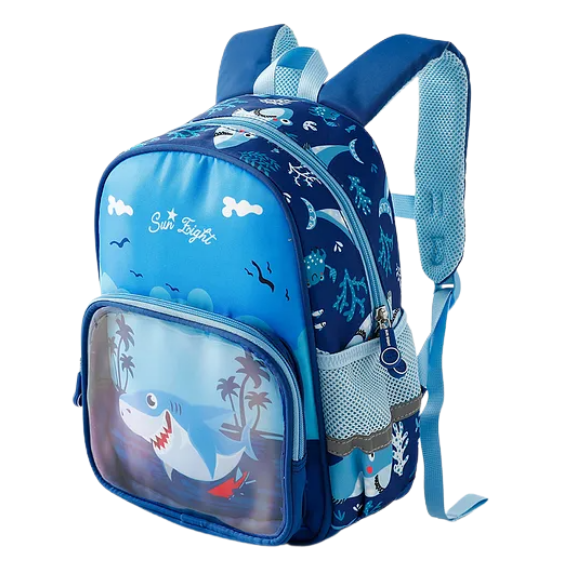 Balo mẫu giáo SUN EIGHT Brightz 90153 cho bé trai bé gái từ 2 đến 5 tuổi - Siêu nhẹ, đáng yêu, chống thấm