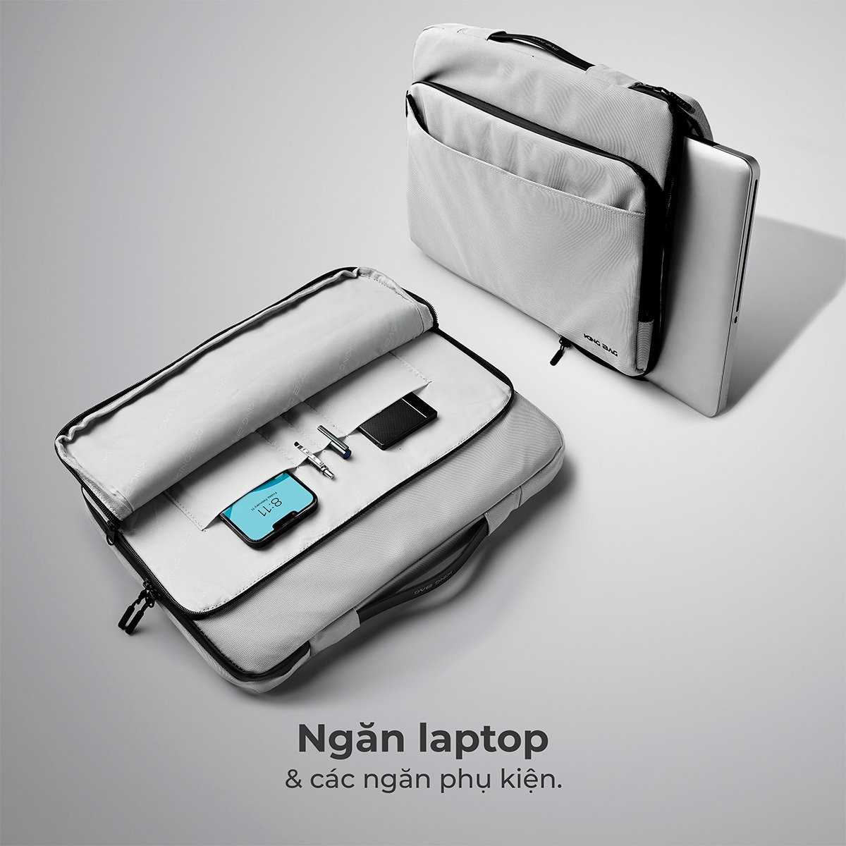 Túi Chống Sốc Laptop 14 - 16 Inch KINGBAG FIONA Cao Cấp