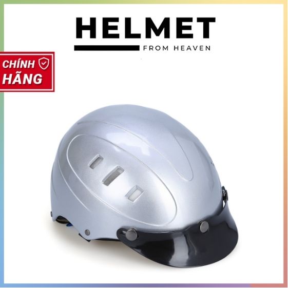 Mũ Bảo Hiểm Nửa Đầu PROTEC ROSA RLW Đơn Màu - Size L, An Toàn, Thời Trang