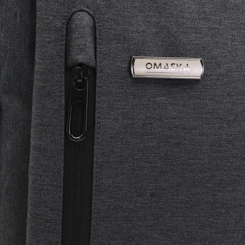 Balo laptop 15.6 inch OMASKA 1122 có cổng sạc USB, đa năng - Thanh lịch, chống thấm hiệu quả - BH Dài Hạn