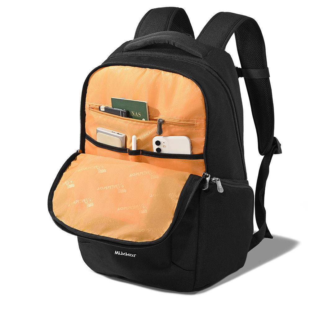 Balo Laptop 17 inch MIKKOR Levi Backpack ngăn chứa rộng rãi