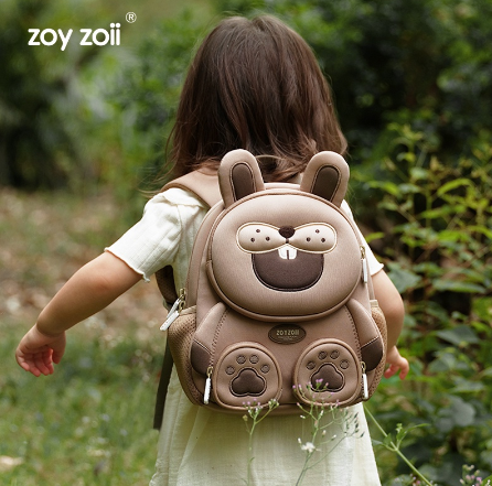 Balo đi học cho bé Zoy Zoii Forest animal backpack cho bé trai, bé gái mầm non Mã B38