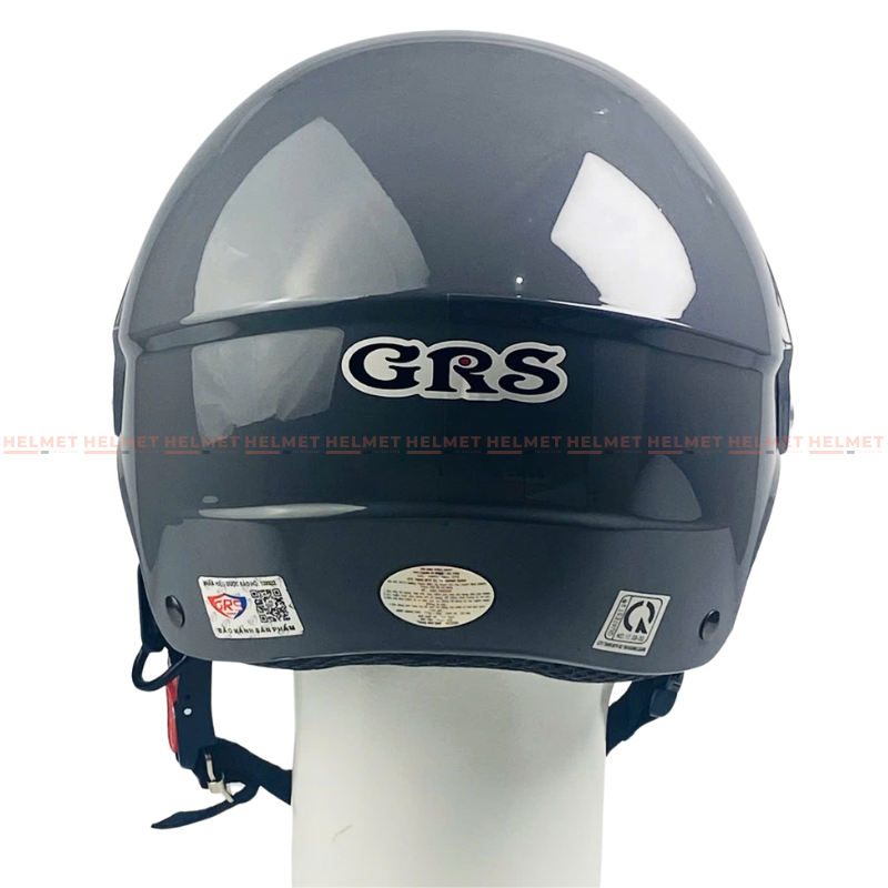 Mũ bảo hiểm 1/2 đầu kính âm GPA A169 (GRS) - Giấu kính, chắc chắn