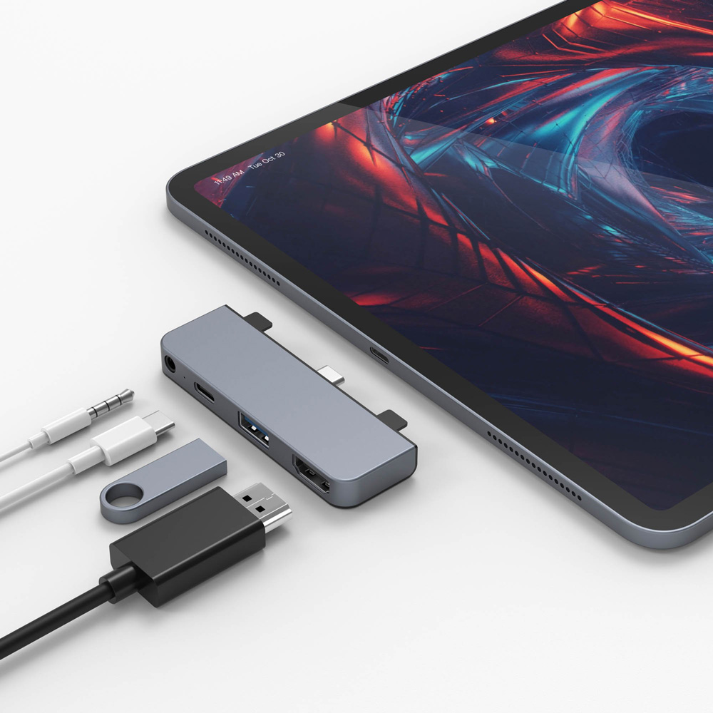 Cổng Chuyển Chuyên dụng HYPERDRIVE IP PRO 4-In-1 HDMI 4K/30HZ USB-C HUB - HD319E