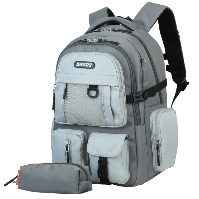 Balo Học Sinh Thời Trang SAKOS STORMY - Thiết Kế Đơn Giản, Siêu Nhẹ - BH Dài Hạn