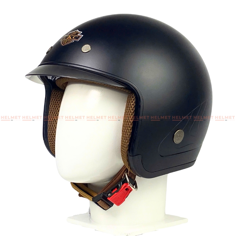 Mũ bảo hiểm 3/4 đầu kính âm CKC 709 - MBH giấu kính ĐỨC HUY unisex hiện đại chuẩn an toàn, chịu va đập mạnh