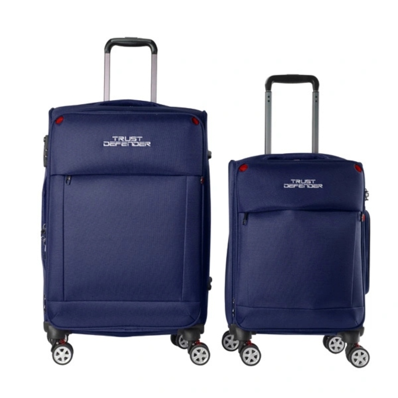 Vali kéo vải MR VUI 204 size ký gửi 24 inch - Khóa số TSA, bánh xe đôi xoay, có nametag, quai xách 2 chiều