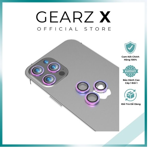 Cường lực chống va đập Camera Mipow Glass Alumium for Iphone 13 Pro/ 13 ProMax BJ305