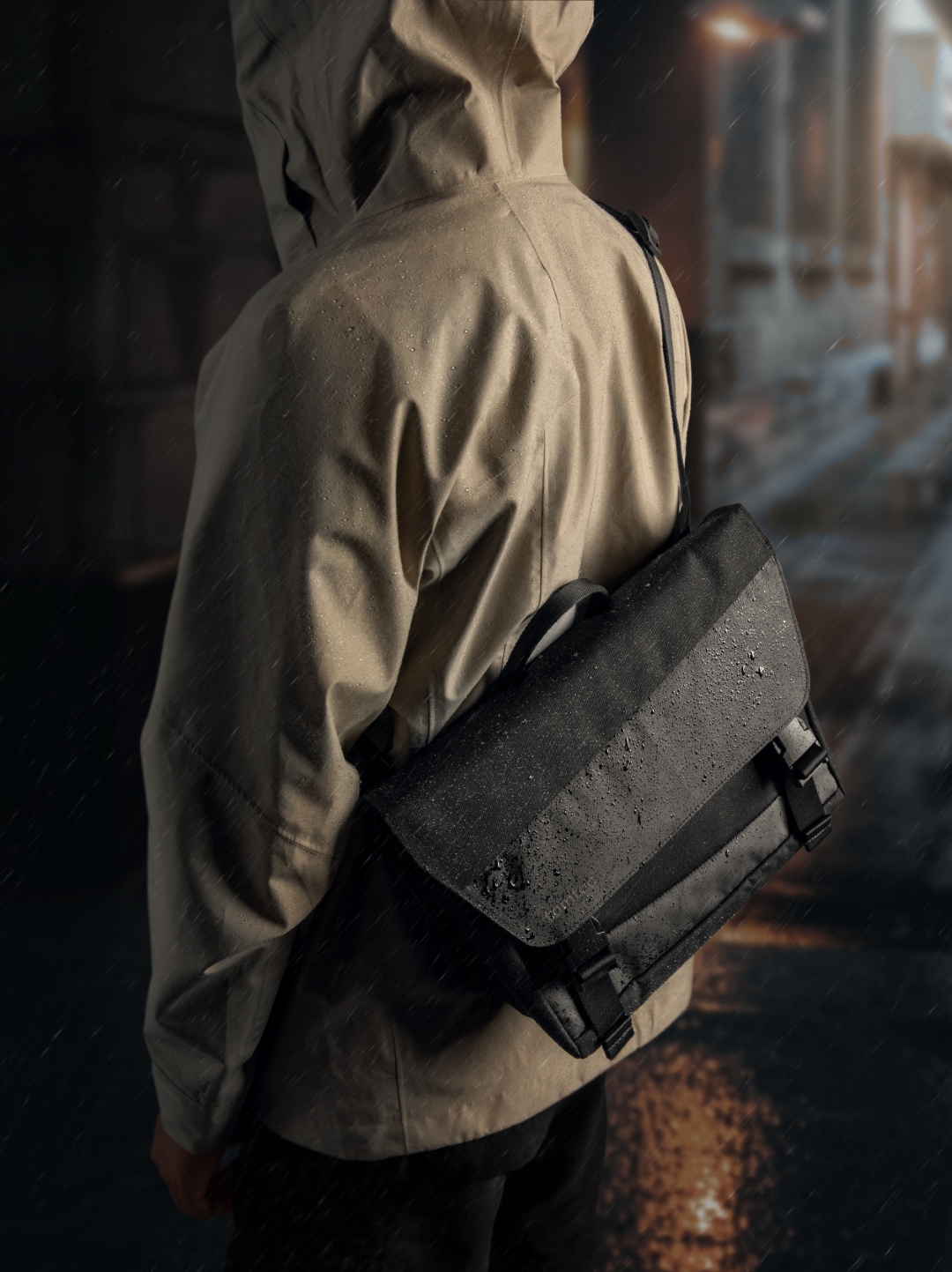 TÚI ĐEO CHÉO TOMTOC (USA) SLASH-T27 SHOULDER BAG METEORITE T27S1D1
