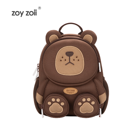 Balo đi học cho bé Zoy Zoii Forest animal backpack cho bé trai, bé gái mầm non Mã B38