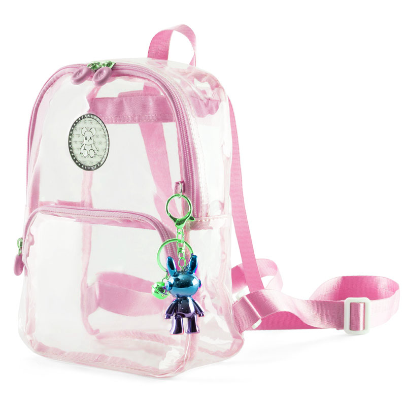 Balo teen mini trong suốt MR VUI 1010 siêu nhẹ nhỏ gọn độc đáo thời trang, chống thấm hiệu quả