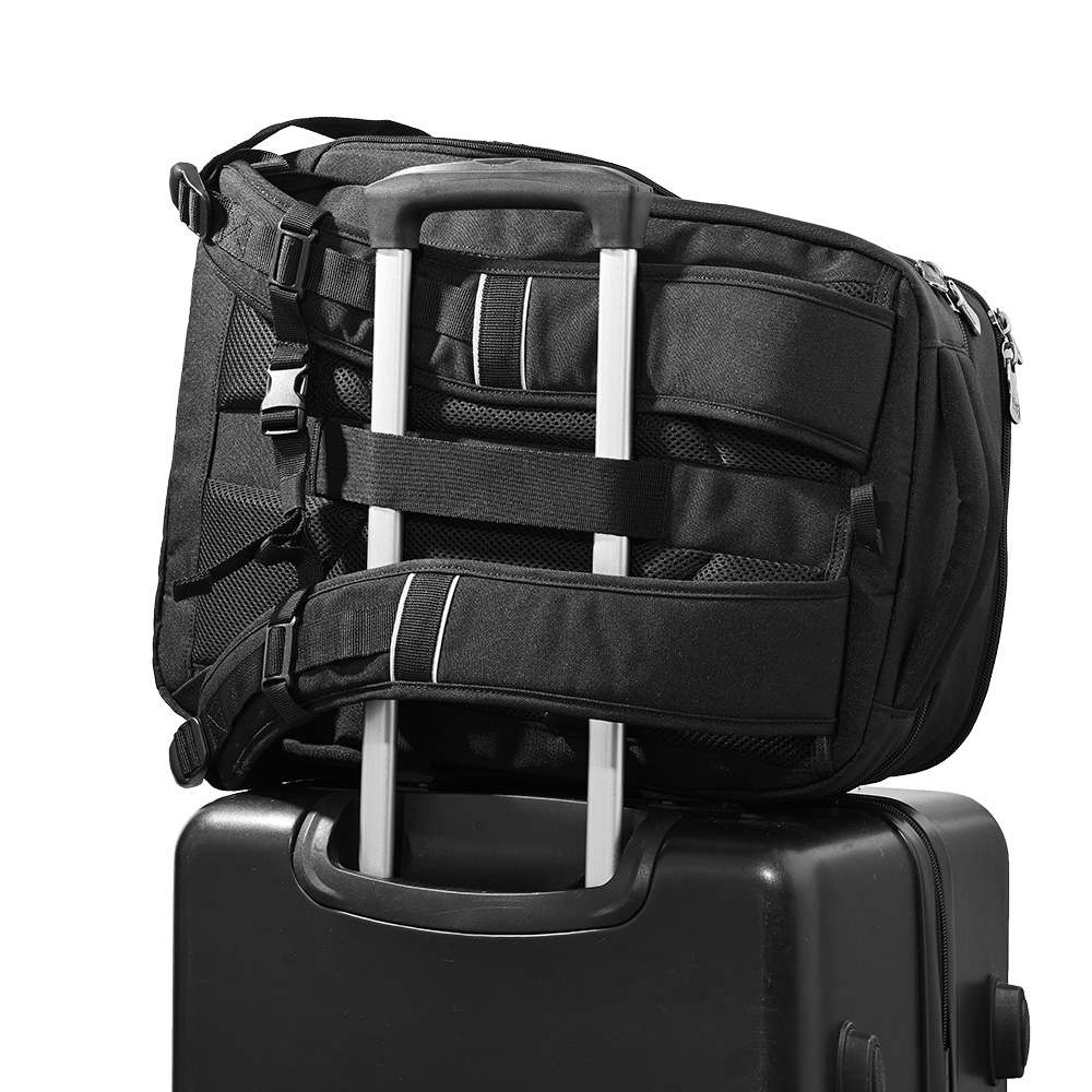 Balo Laptop 17 inch MIKKOR Levi Backpack ngăn chứa rộng rãi