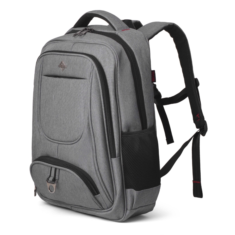 Balo laptop 17 inch MR VUI 963 rộng rãi, nhiều ngăn, có đai gài vali, dây đai ngực tiện lợi - BH dài hạn