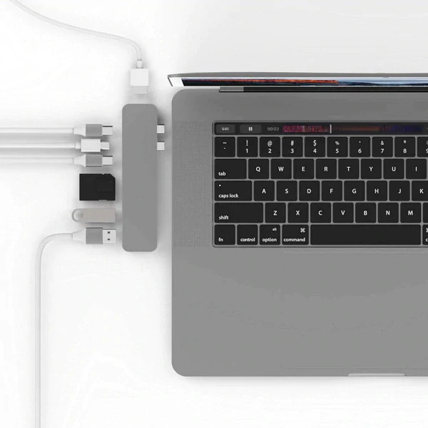 Cổng chuyển HyperDrive PRO 8-IN-2 Hub cho USB-C MacBook Pro/Air - GN28D