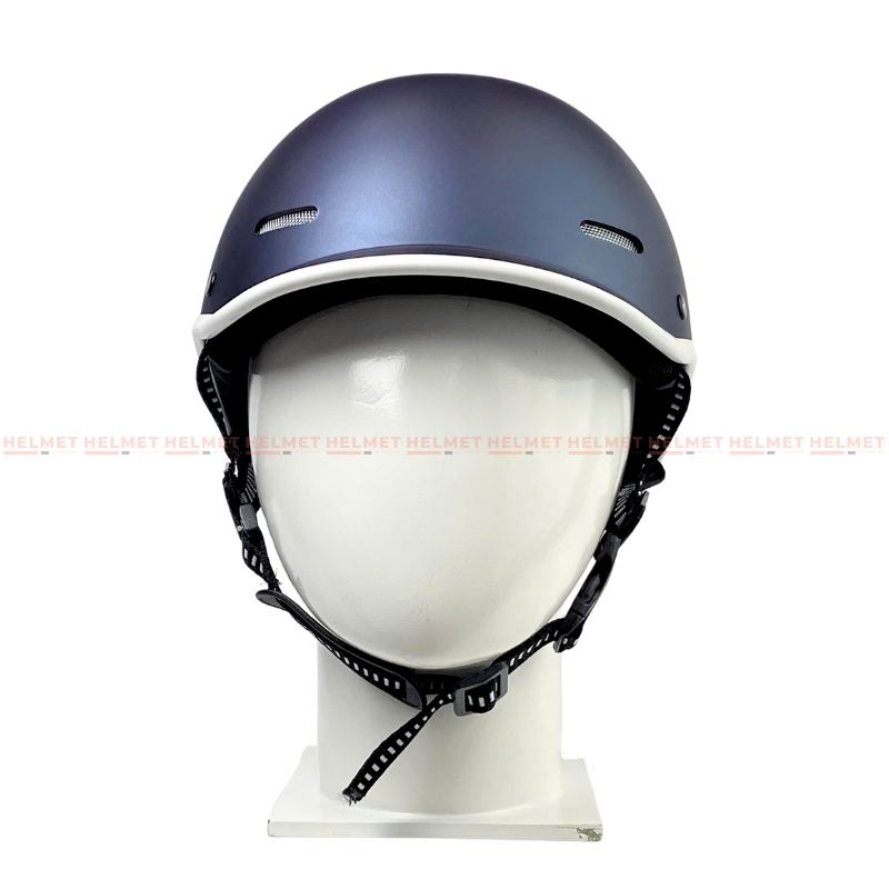 Mũ bảo hiểm cá heo 1/2 đầu ĐỨC HUY CKC 011 - MBH nửa đầu chuẩn an toàn, thoáng khí, năng động, thời trang