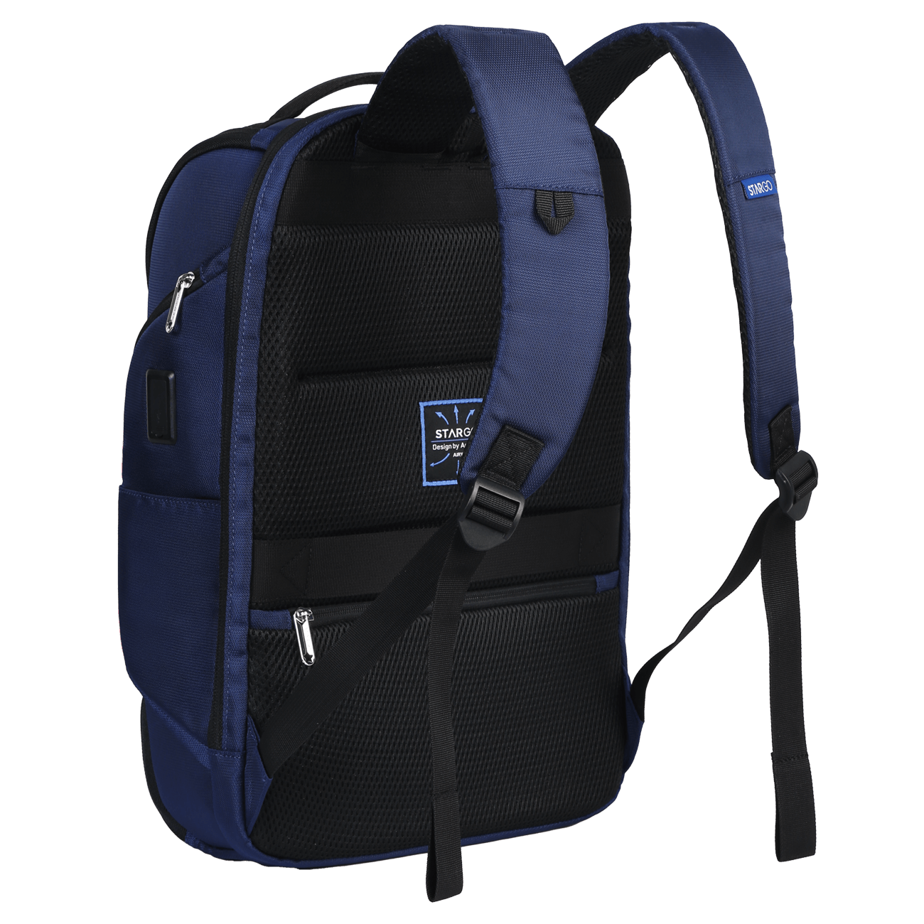 [CHÍNH HÃNG] Balo laptop 15.6 inch STARGO Majesta - Tích hợp cổng sạc USB, có ngăn chống sốc riêng, trượt nước dày dặn