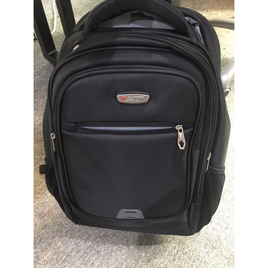 Balo Laptop 15.6 inch HASUN HS 654 Vải Chống Thấm, Dày Dặn Bền Bỉ