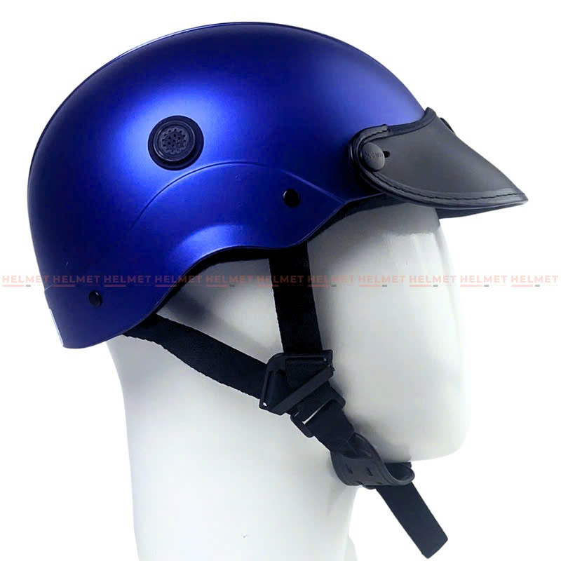 Mũ bảo hiểm 1/2 đầu mỏ da ĐỨC HUY 309 JOKO - MBH nửa đầu hiện đại, an toàn, êm nhẹ, thoải mái